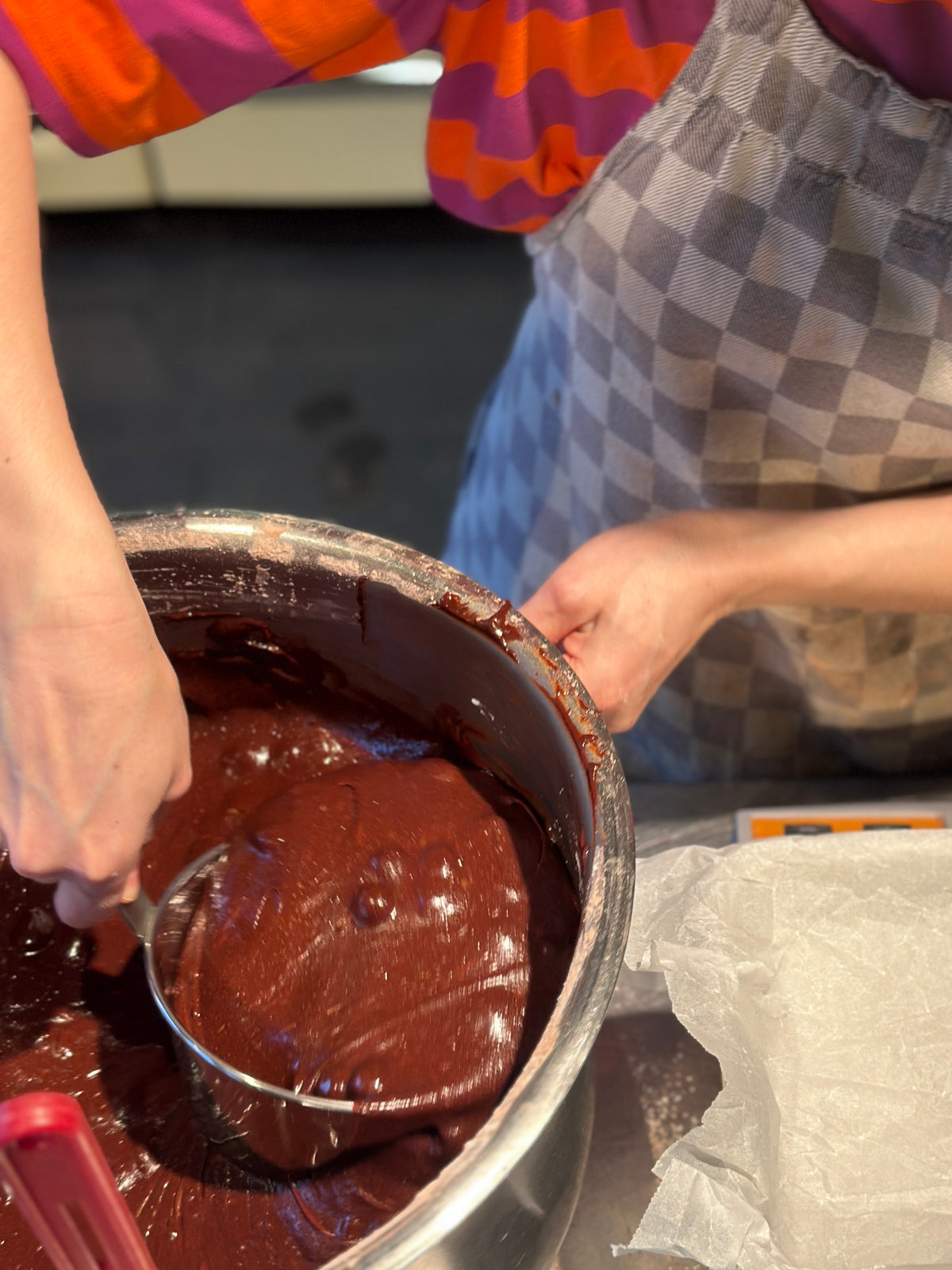 Double chocolate brownies (gv)