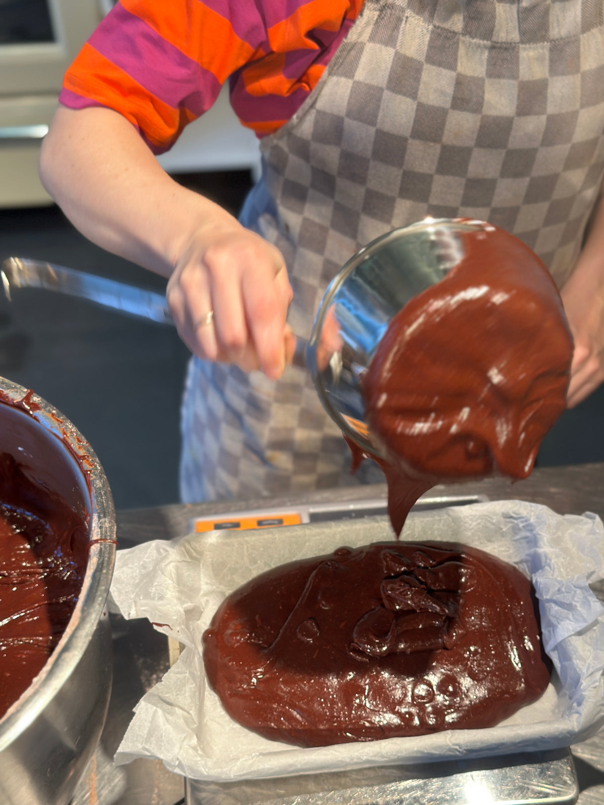 Double chocolate brownies (gv)